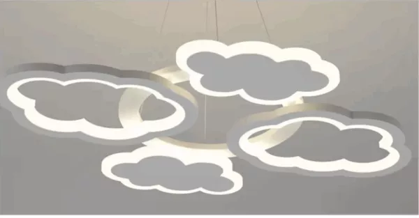 Cloud Children Room LED Chandeliers